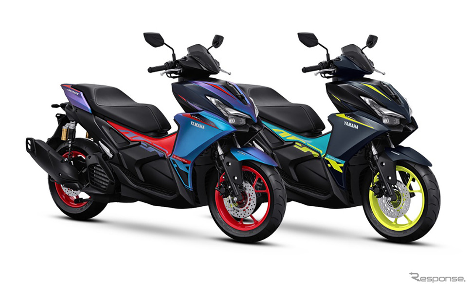 ヤマハ AEROX ALPHA Cyber?? City(インドネシア)《photo by PT Yamaha Indonesia Motor Mfg. (YIMM)》