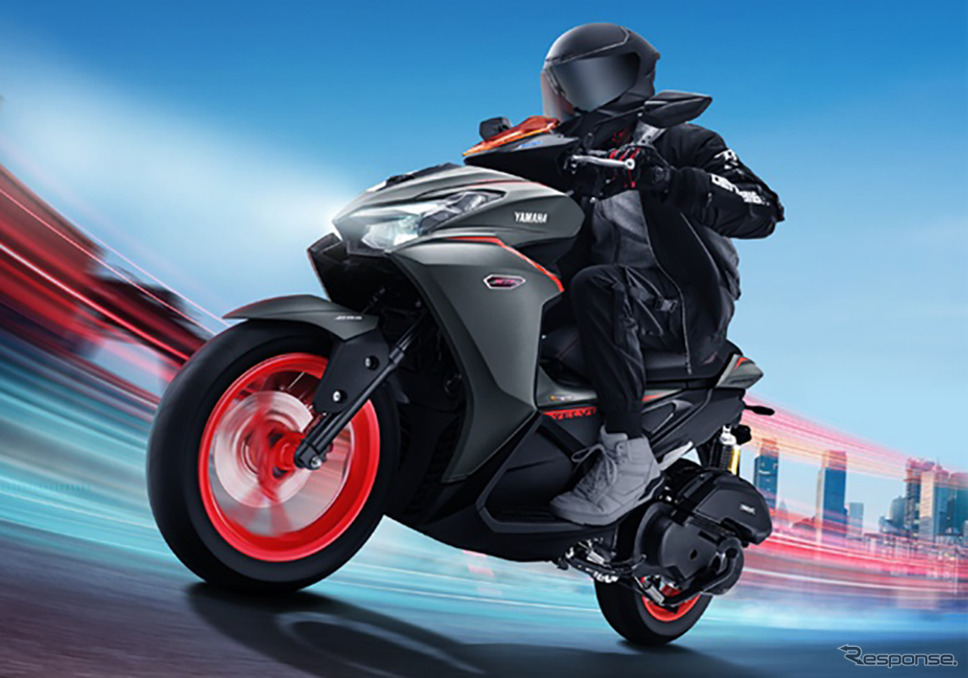 ヤマハ AEROX ALPHA “TURBO”(インドネシア)《photo by PT Yamaha Indonesia Motor Mfg. (YIMM)》