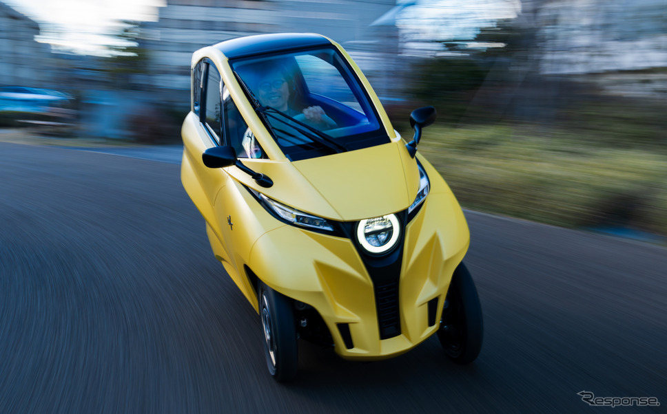 Lean Mobilityが開発中のモビリティ『Lean 3』《写真提供 Lean Mobility》