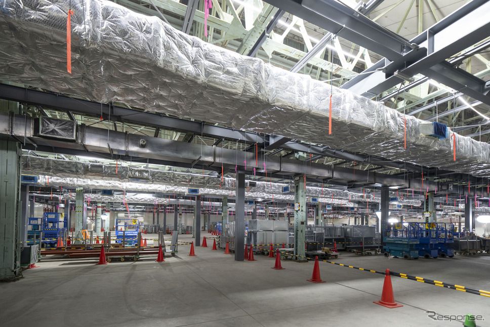 日産、横浜工場に建設中の全固体電池パイロット生産ラインを初公開《写真提供 日産自動車》