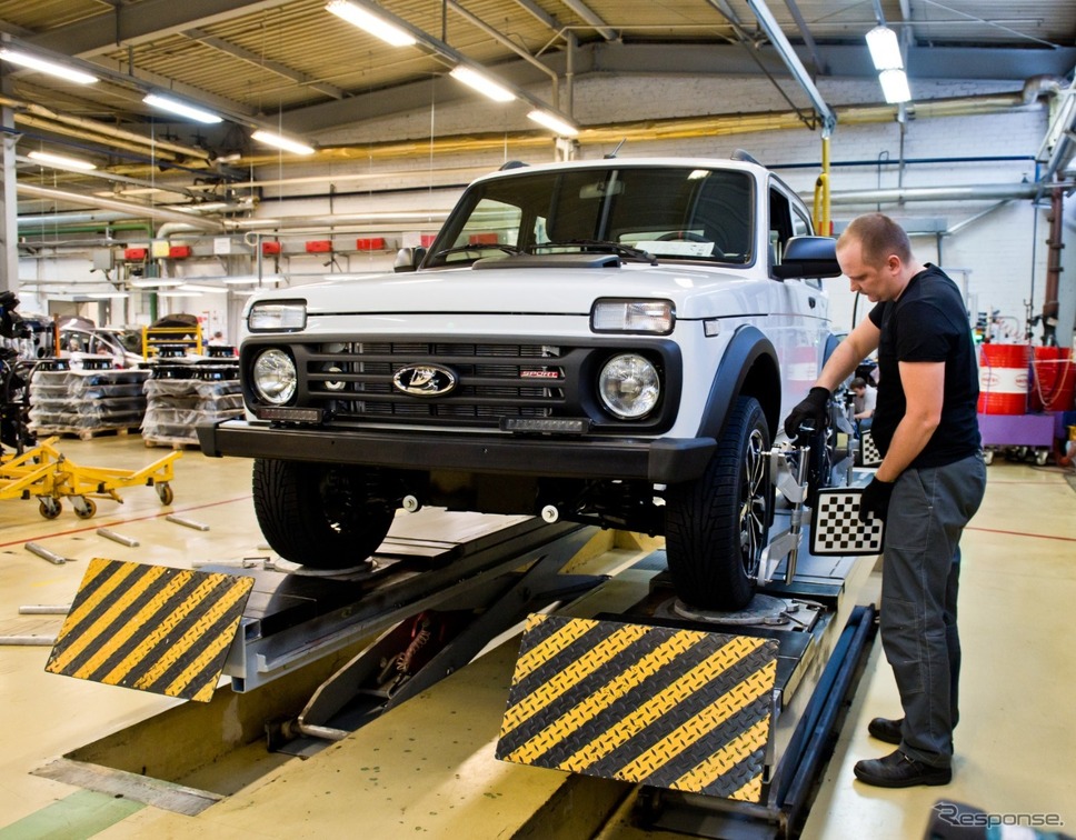 ロシアのラーダが新型オフロードSUV「ニーバ スポーツ」生産開始《photo by LADA》