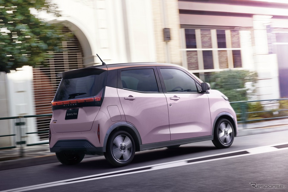 日産の現行の軽電気自動車:サクラ《写真提供 日産自動車》