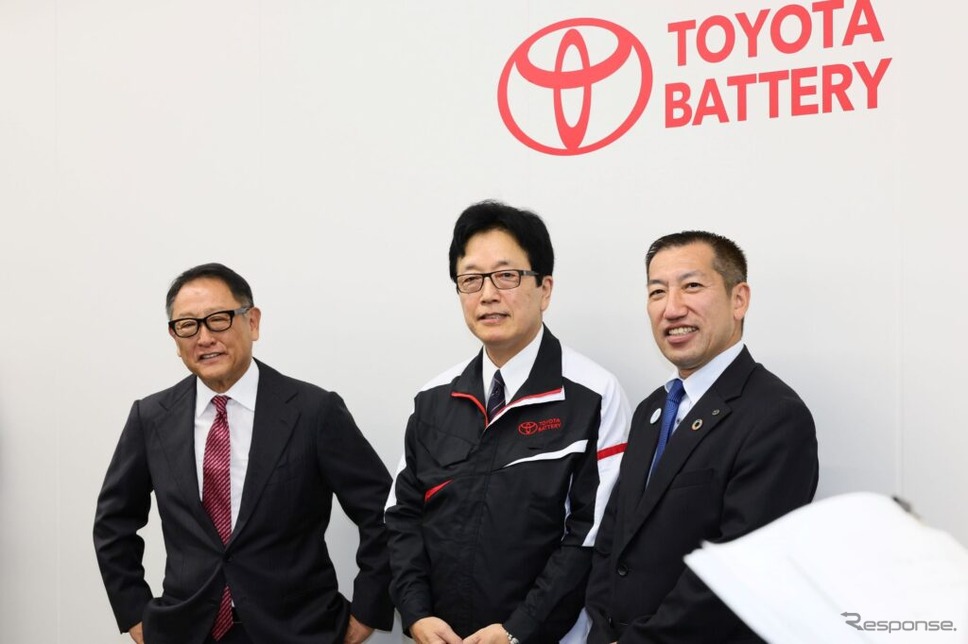 トヨタバッテリー出発式《写真提供 トヨタバッテリー》