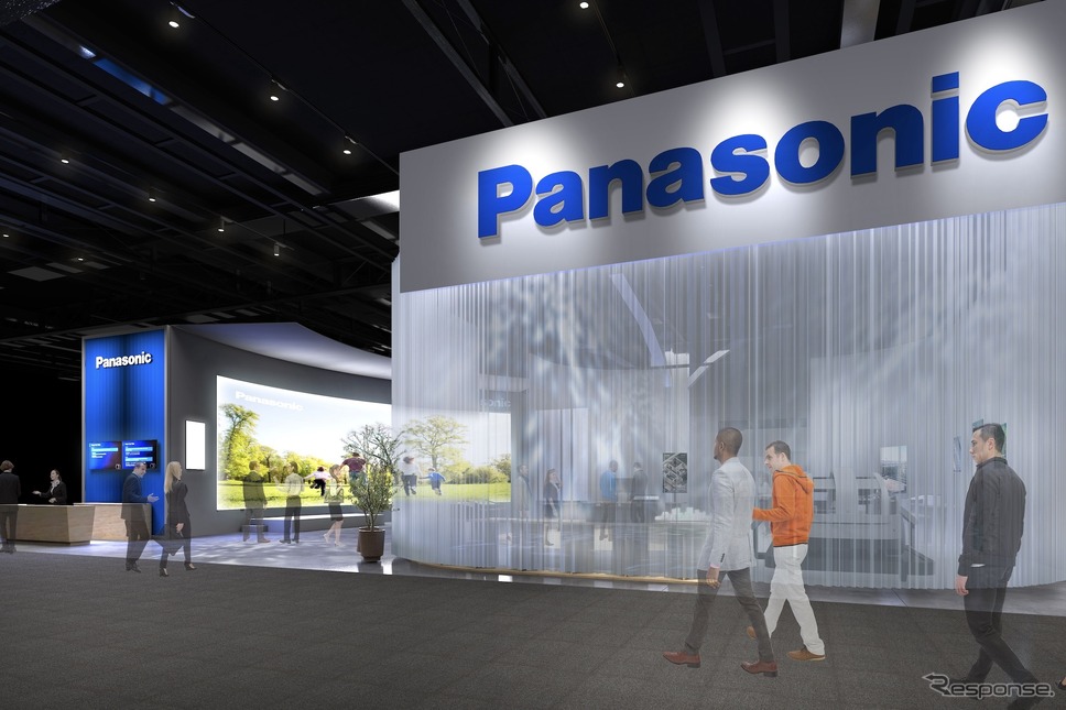 CES 2024のパナソニックブース(イメージ)《photo by Panasonic》
