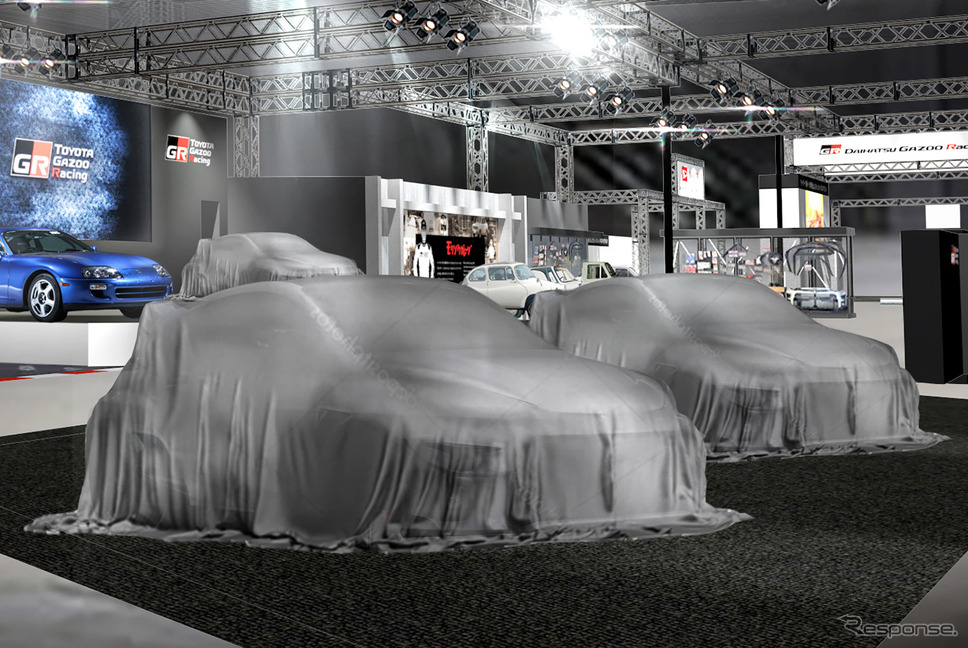TOYOTA GAZOO Racingの東京オートサロン2025ブースイメージ《写真提供 トヨタ自動車》