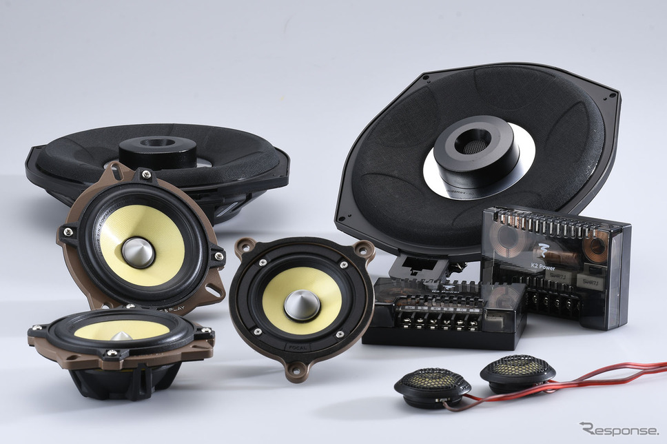 「車種専用スピーカー」の一例(フォーカル・PLUG&PLAY elite for BMW/MINI)。Photo by ビーウィズ