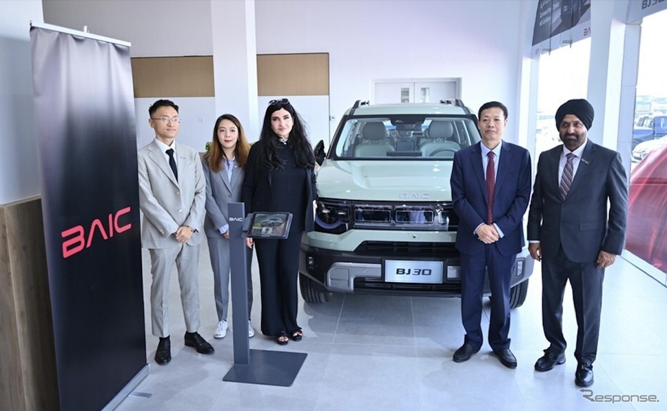 北京汽車(BAIC)が小型ハイブリッドSUV『BJ30』を中東UAEで発売《photo by BAIC》