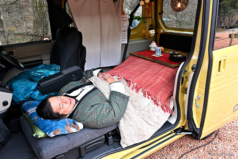 ホンダ N-VAN e: コタツ仕様《写真撮影 雪岡直樹》