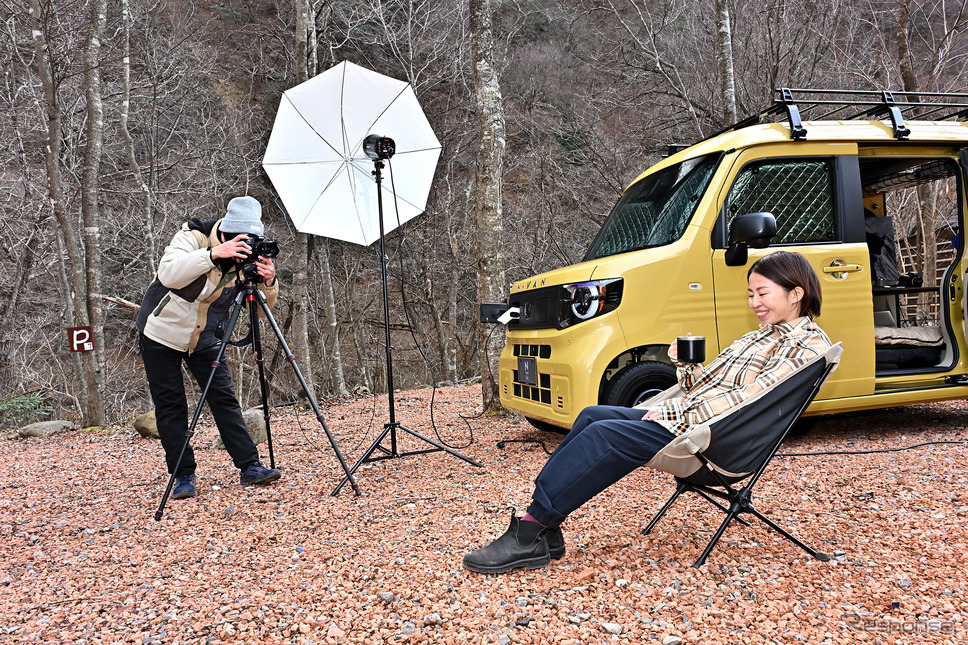 ホンダ N-VAN e: カメラマン仕様《写真撮影 雪岡直樹》