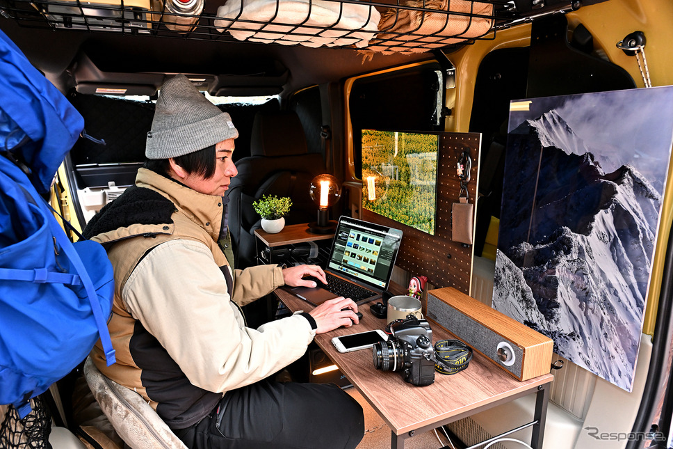 ホンダ N-VAN e: カメラマン仕様《写真撮影 雪岡直樹》