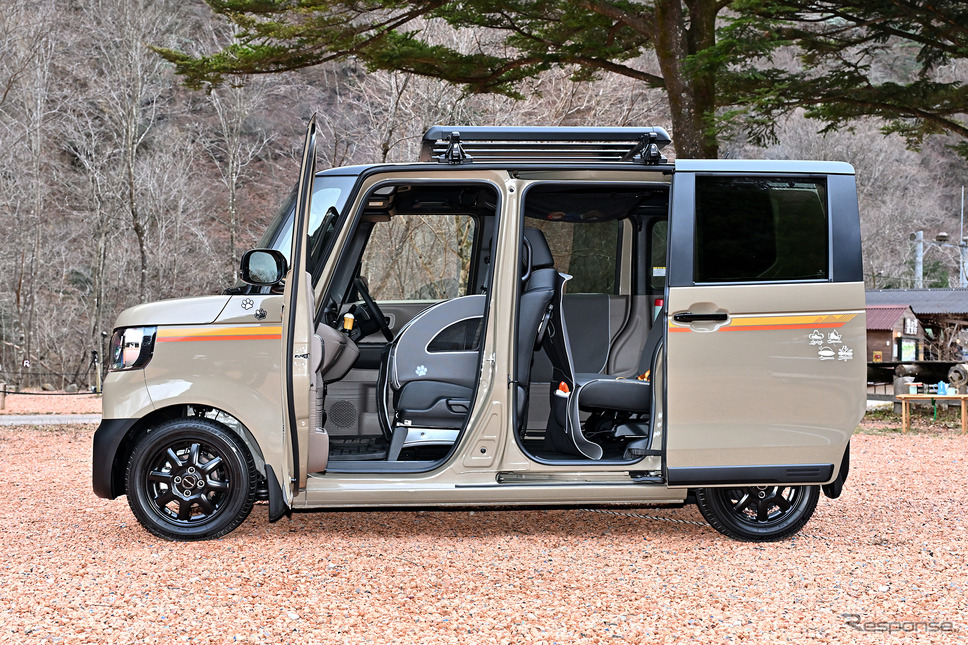 ホンダ N-VAN ペット仕様《写真撮影 雪岡直樹》
