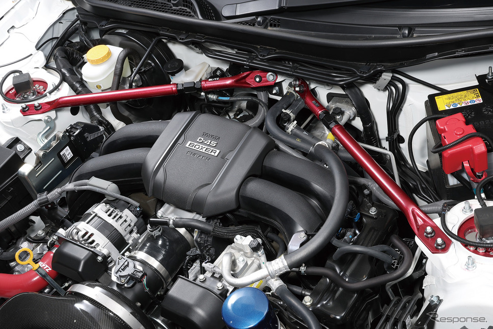 GR86（ZN8）トラスバー装着イメージ《写真提供 BLITZ》