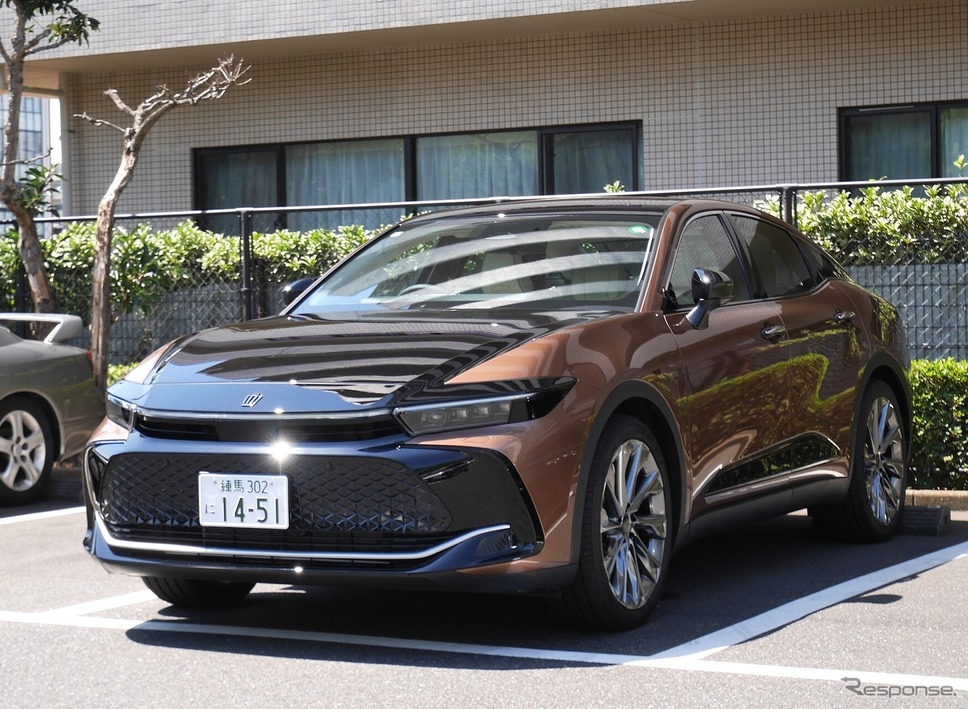 クラウン クロスオーバー Z デジタルキーオプション装着車《写真撮影 佐藤耕一》