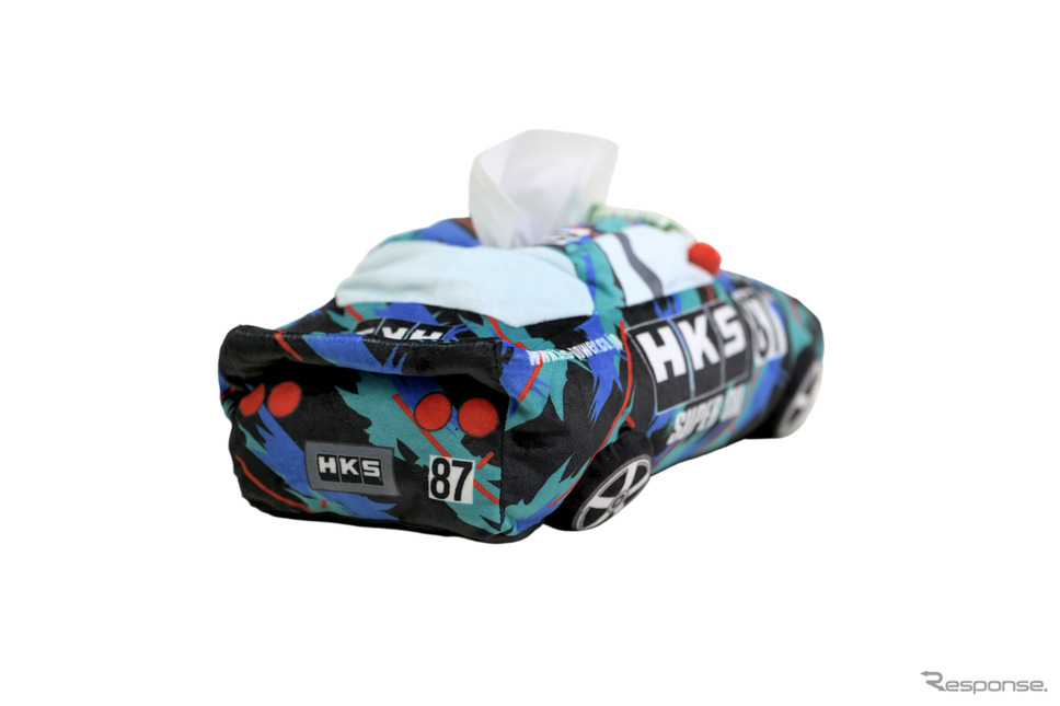 HKSティッシュホルダー［オイルカラー・レーシングカー］《写真提供 HKS》