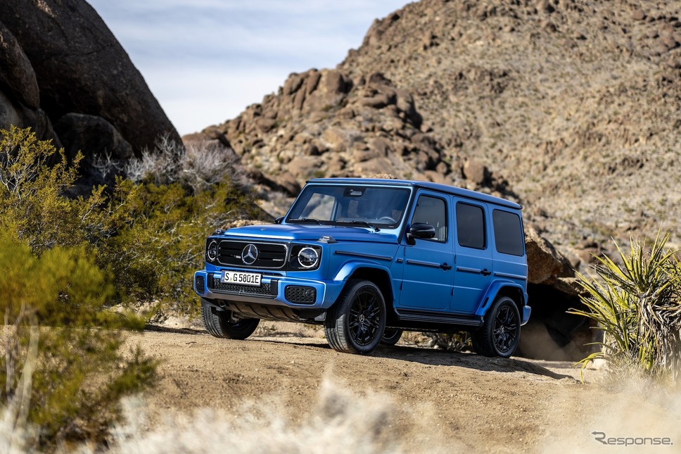 メルセデスベンツG580 with EQ Technology《photo by Mercedes-Benz》