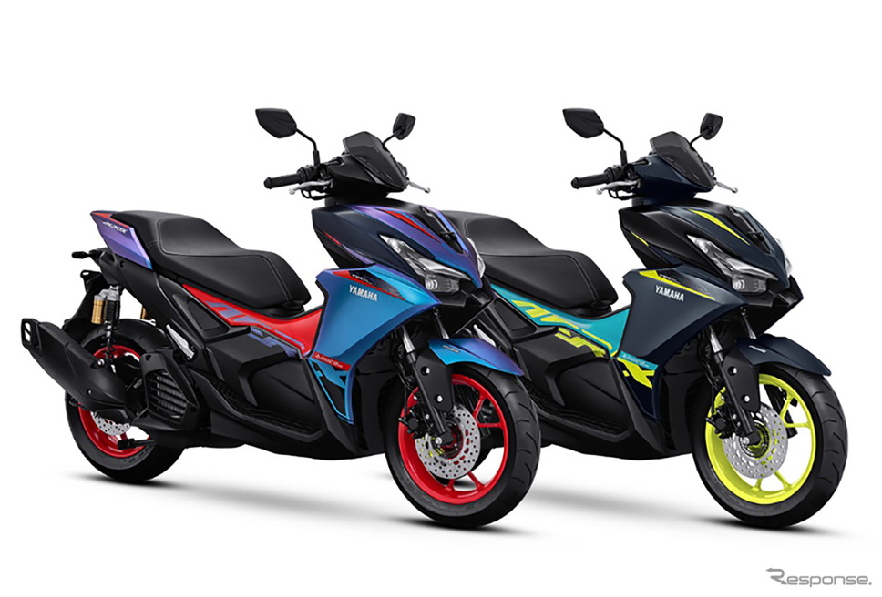 ヤマハ AEROX ALPHA Cyber?? City(インドネシア)《photo by PT Yamaha Indonesia Motor Mfg. (YIMM)》