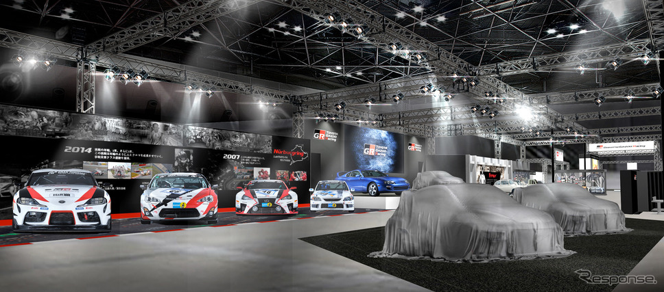 TOYOTA GAZOO Racingの東京オートサロン2025ブースイメージ《写真提供 トヨタ自動車》