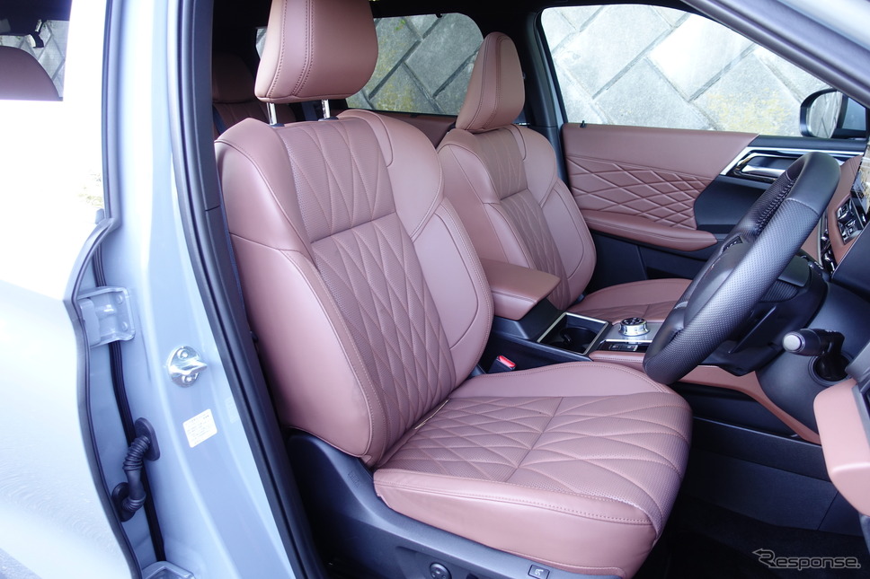 三菱 アウトランダーPHEV 改良新型《写真撮影 中村孝仁》