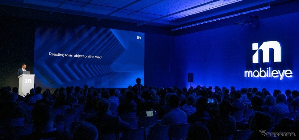 モービルアイのCES 2024プレスカンファレンス《photo by mobileye》