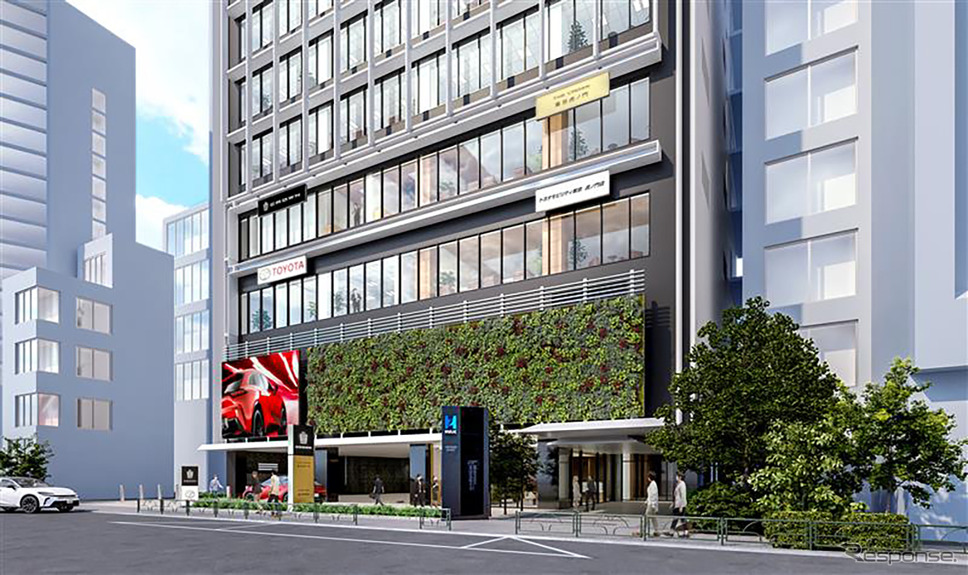 都内初のクラウン専門店「THE CROWN 東京虎ノ門」の完成イメージ《写真提供 トヨタモビリティ東京》