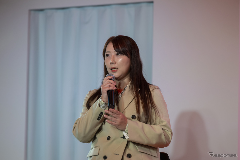 日産自動車株式会社 日本マーケティング本部チーフマーケティングマネージャーオフィス 西村奈津子氏《写真撮影 土屋勇人》