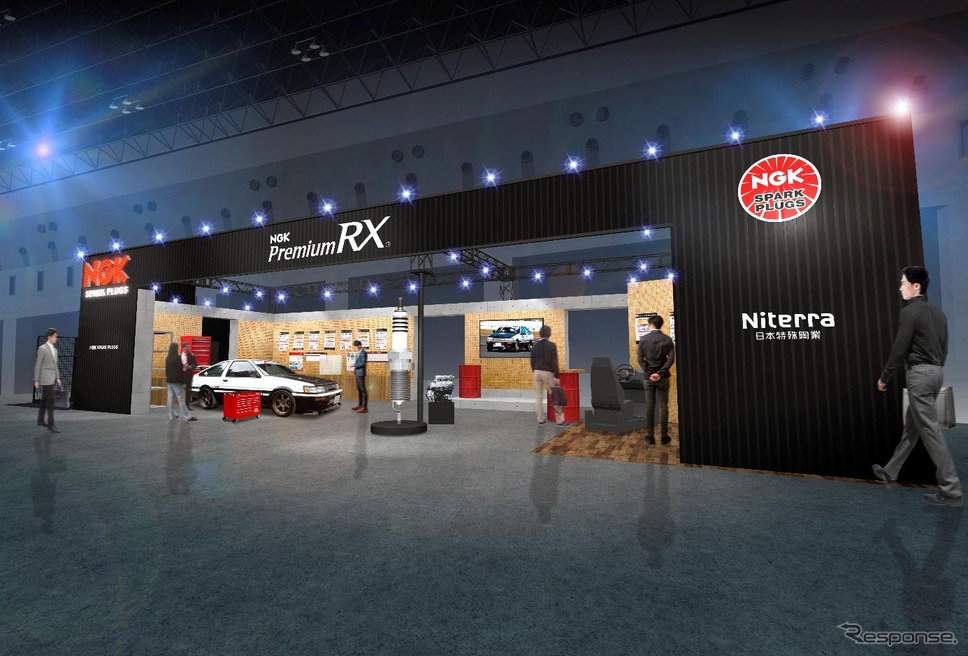 NGK・Niterra、史上最強スペックのスパークプラグやペダル踏み間違え防止機器の体験展示も《写真提供 日本特殊陶業》