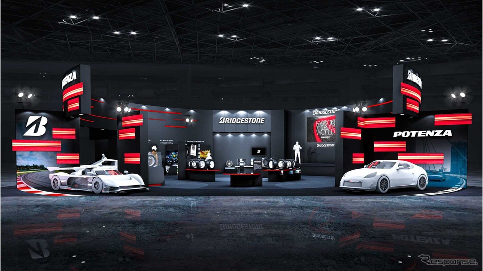 「東京オートサロン2025」ブリヂストンブースイメージ《写真提供 ブリヂストン》