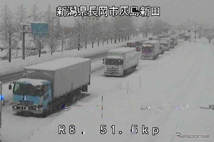 車両の滞留(例)《写真提供 国交省》