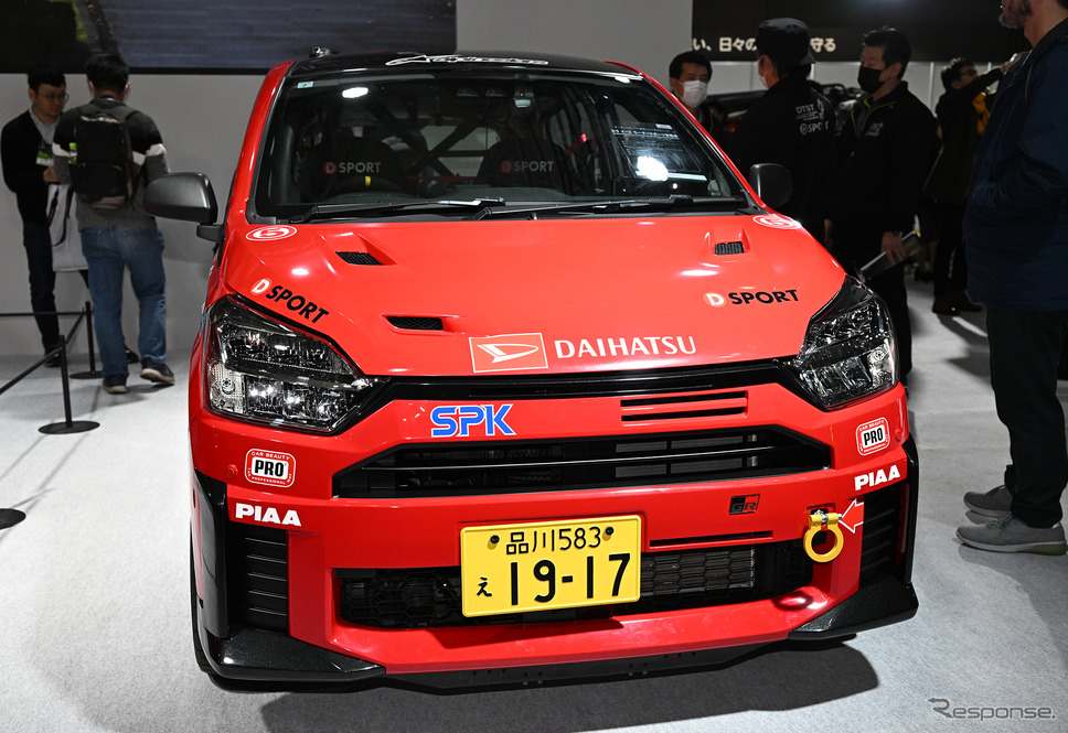 ダイハツ ミライース GR SPORT コンセプト(東京オートサロン2025)《写真撮影 安藤貴史》