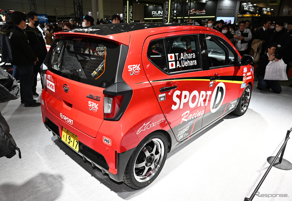 ダイハツ ミライース モータースポーツ参戦車両(東京オートサロン2025)《写真撮影 安藤貴史》