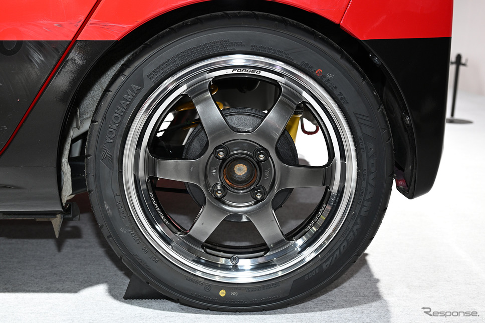 ダイハツ ミライース モータースポーツ参戦車両(東京オートサロン2025)《写真撮影 安藤貴史》