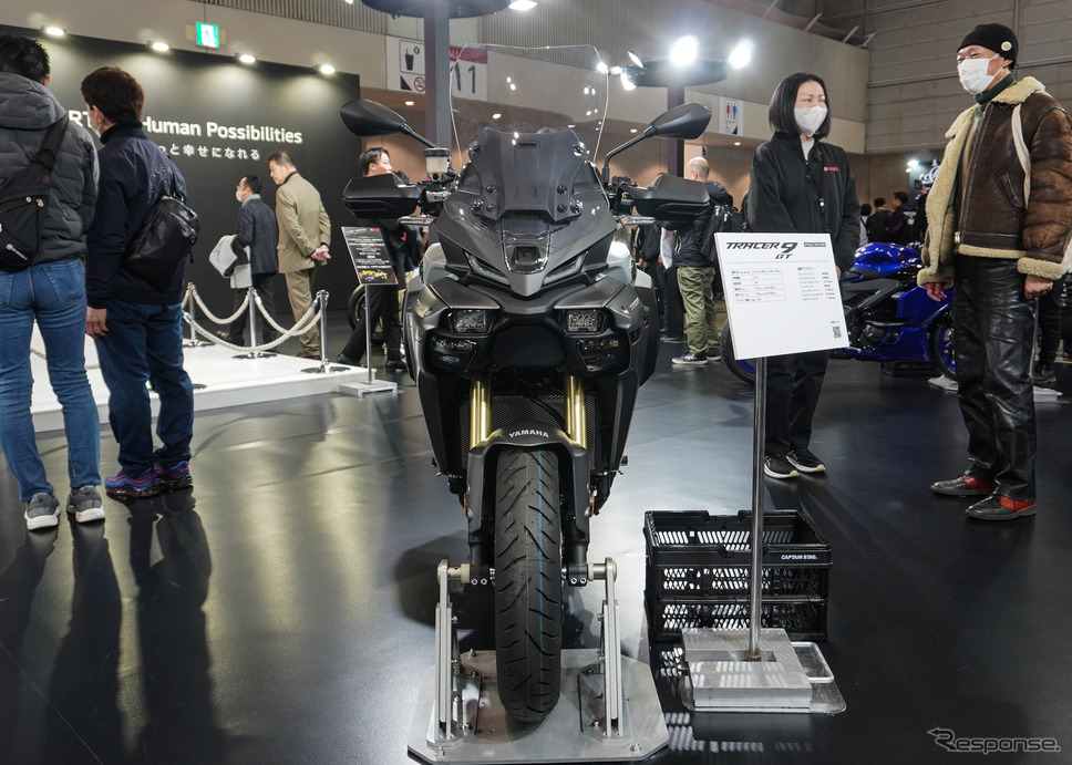 ヤマハ トレーサー9 GT 2025年モデル(東京オートサロン2025)《写真撮影 宮崎壮人》