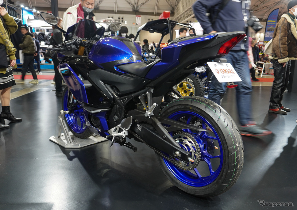 ヤマハ YZF-R3 2025年モデル(東京オートサロン2025)《写真撮影 宮崎壮人》