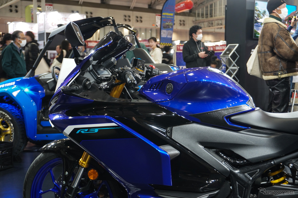 ヤマハ YZF-R3 2025年モデル(東京オートサロン2025)《写真撮影 宮崎壮人》