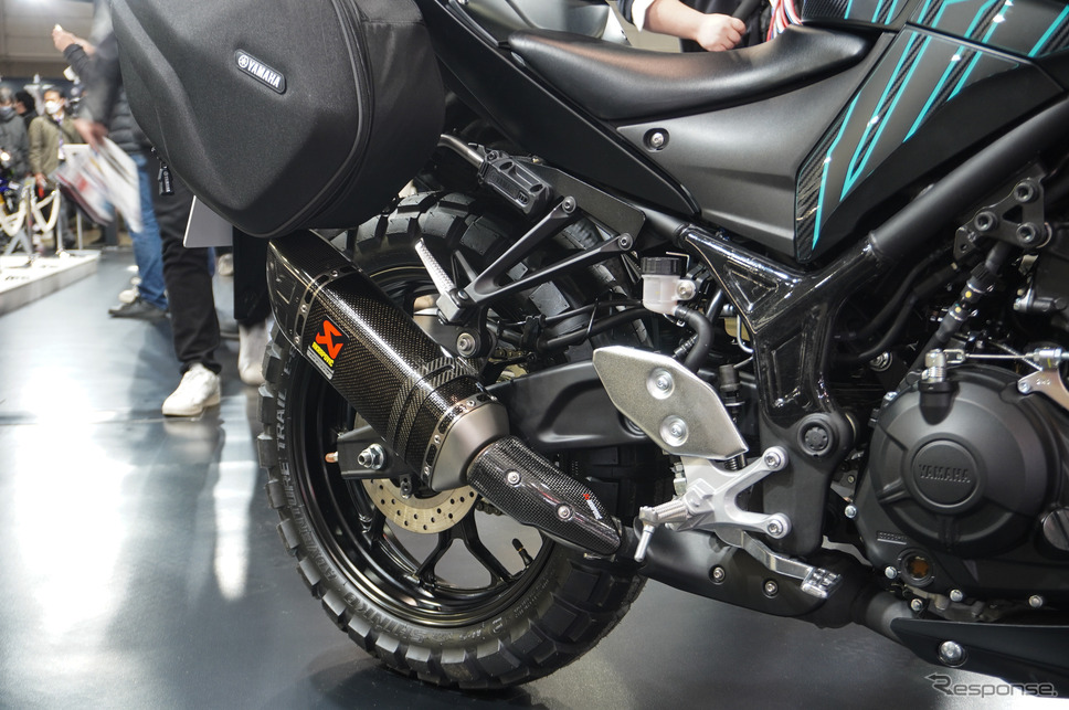 ヤマハ MT-03 ツーリングスタイル(東京オートサロン2025)《写真撮影 宮崎壮人》