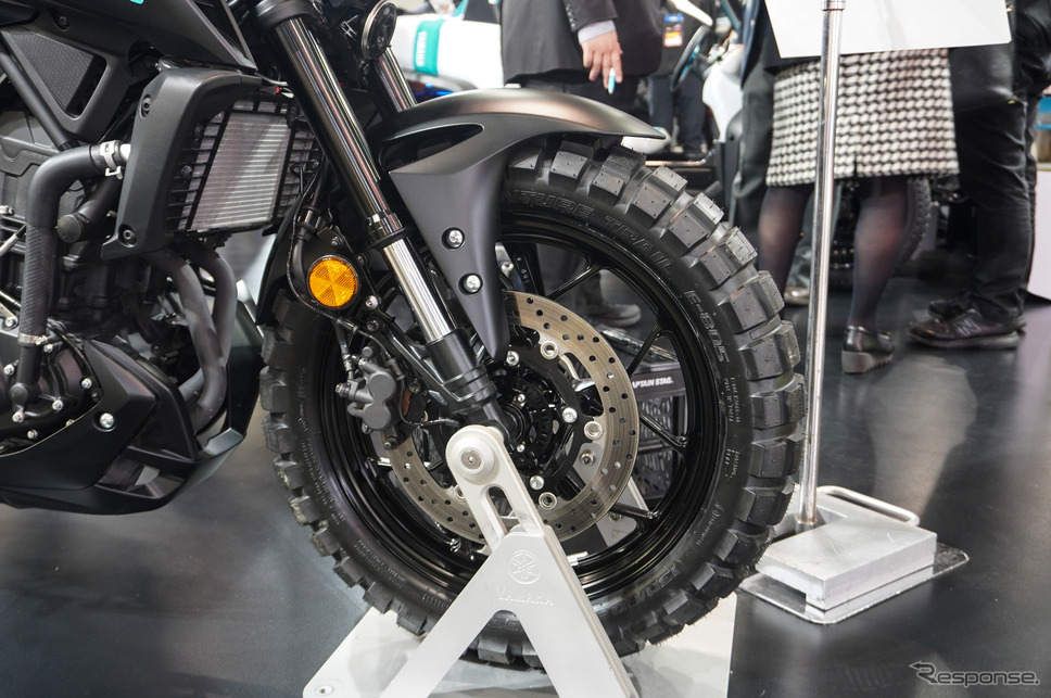 ヤマハ MT-03 ツーリングスタイル(東京オートサロン2025)《写真撮影 宮崎壮人》