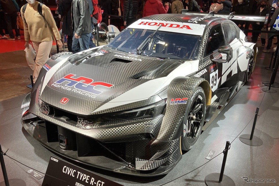 SUPER GT:シビックタイプR-GT(東京オートサロン2025)《写真撮影 高木啓》