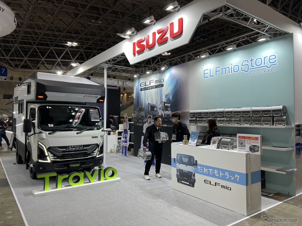 いすゞ ブース(東京オートサロン2025)《写真撮影 釜田康佑》