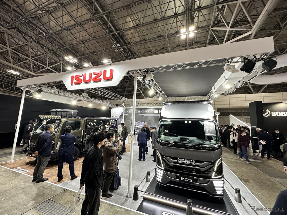 いすゞ ブース(東京オートサロン2025)《写真撮影 釜田康佑》
