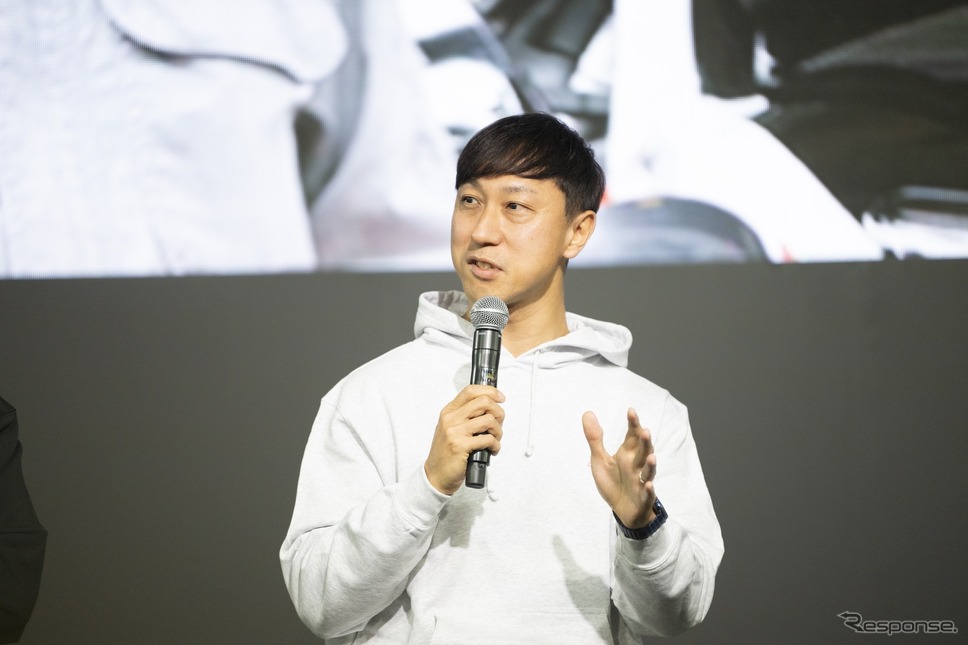 レーシングドライバー 石浦宏明氏《写真撮影 土屋勇人》