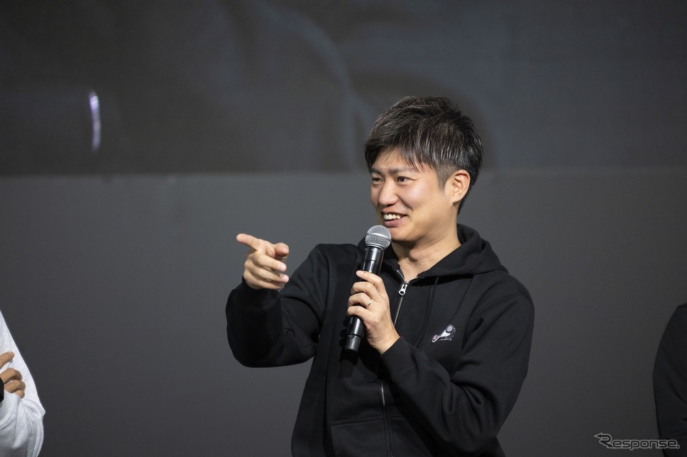レーシングドライバー 大嶋和也氏《写真撮影 土屋勇人》