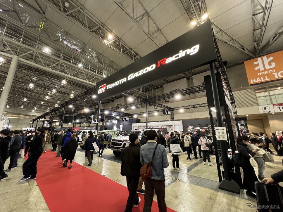 トヨタGAZOO Racingブース(東京オートサロン2025)《写真撮影 吉田瑶子》