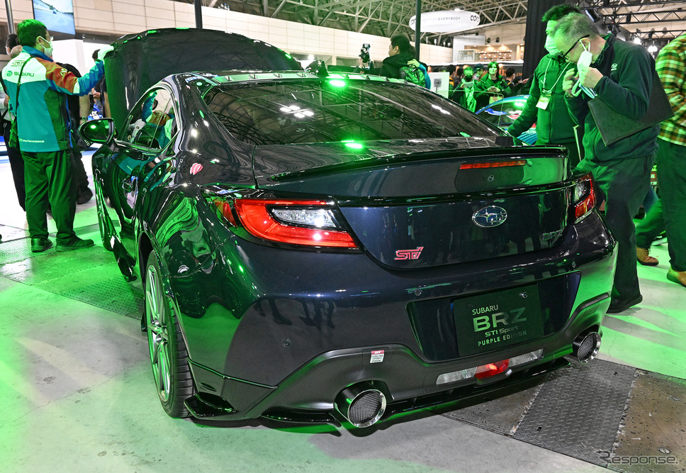 スバル BRZ STI Sport PURPLE EDITION(東京オートサロン2025)《写真撮影 安藤貴史》
