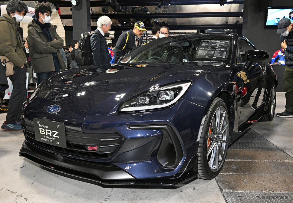 スバル BRZ STI Sport PURPLE EDITION(東京オートサロン2025)《写真撮影 安藤貴史》