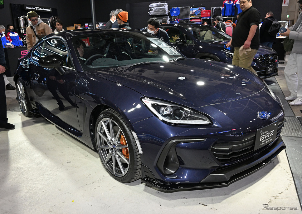 スバル BRZ STI Sport PURPLE EDITION(東京オートサロン2025)《写真撮影 安藤貴史》