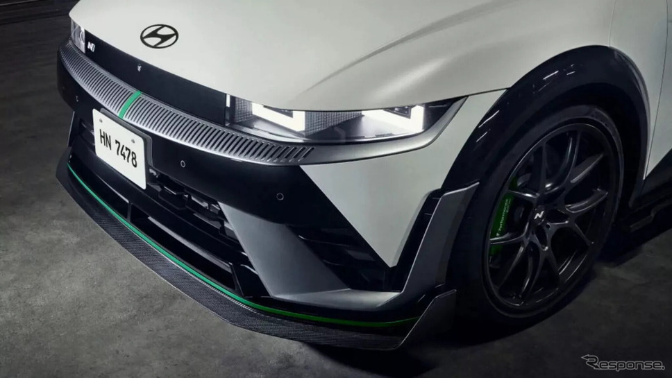 ヒョンデ『アイオニック5 N』の専用ハイパフォーマンスパーツパッケージ「DK Edition」装着車《photo by Hyundai》