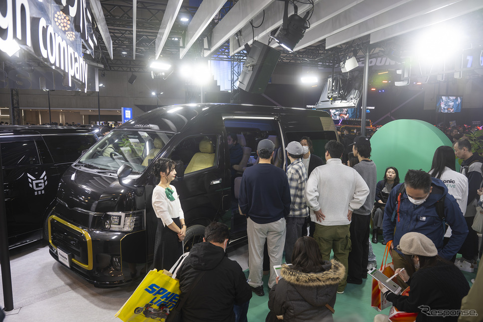 WELL Cabin GranLuxe(パナソニックオートモーティブシステムズ/東京オートサロン2025)《写真撮影 小松哲也》