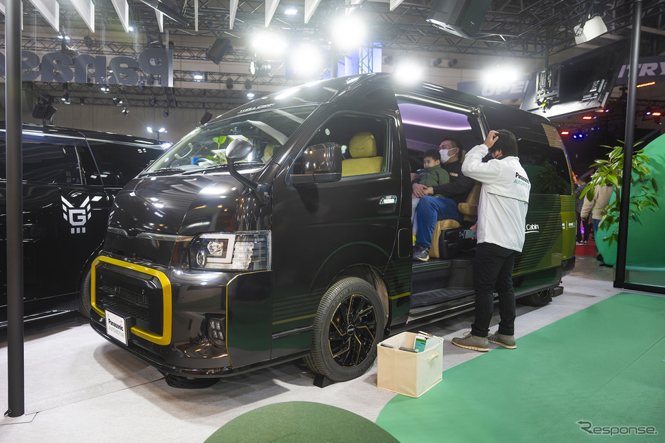 WELL Cabin GranLuxe(パナソニックオートモーティブシステムズ/東京オートサロン2025)《写真撮影 小松哲也》