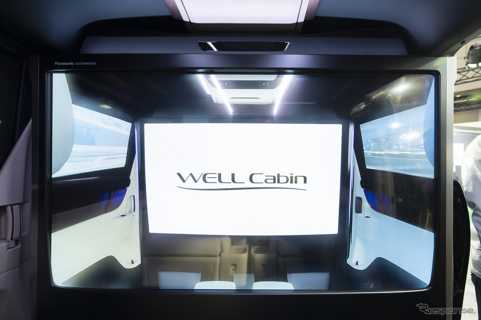 WELL Cabin Luxe(パナソニックオートモーティブシステムズ/東京オートサロン2025)《写真撮影 小松哲也》