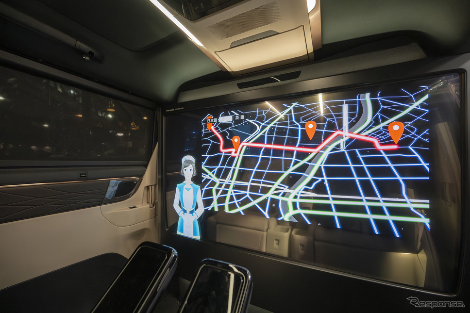 WELL Cabin Luxe(パナソニックオートモーティブシステムズ/東京オートサロン2025)《写真撮影 小松哲也》